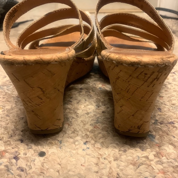 Born Gold Strappy heels - Picture 2 of 8